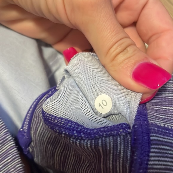 Lululemon Flow Y Strap Work Out Bra Size 10 - Picture 3 of 5